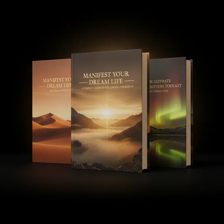 The complete Manifest Your Dream Life bundle — all three books