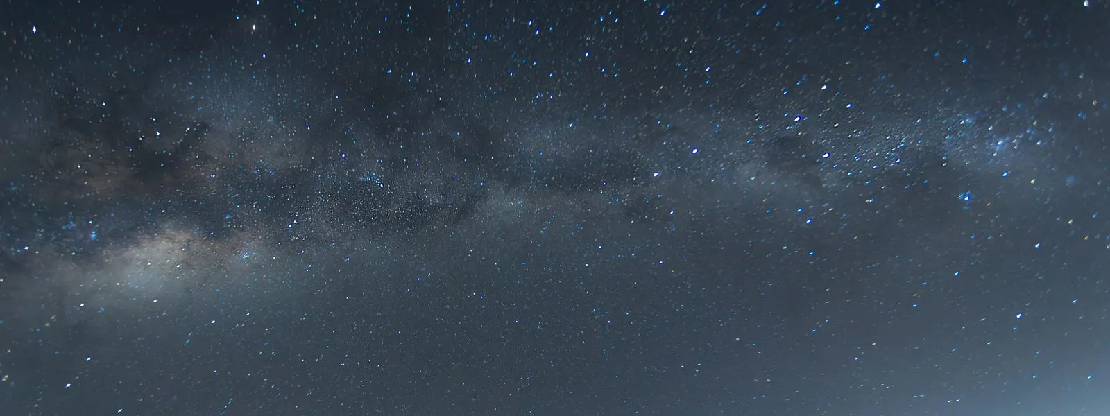 The Milky Way across a dark sky full of stars